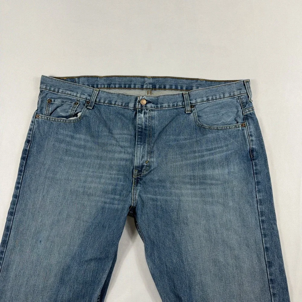 Levi's‎ 569 Loose Straight Leg Jeans Medium Wash Denim Mens 44x30
